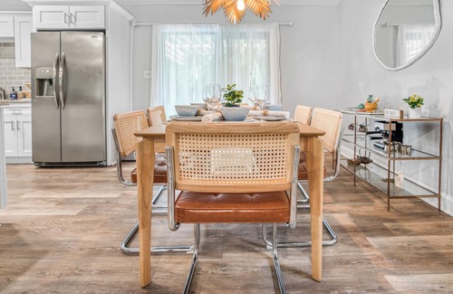 Charlotte House | Vibrant South CLT Oasis, 3BRs, Patio, Fire Pit