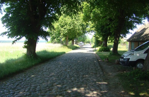 Polchow Apartment | View of the "Großer Jasmunder Bodden" - secluded location - house of character