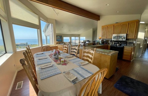 Bodega Bay House | Views! New Hot Tub; Across from Beach Path; 2-Master Suites; Open layout