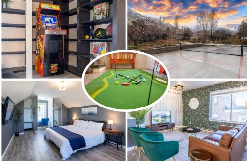 Draper House | Views of Lone Peak and mini golf