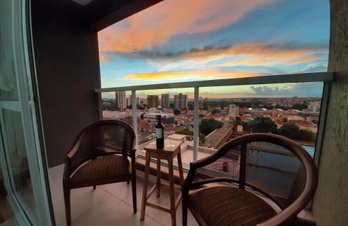 Sao Carlos Apartment | VIKINGS- Alto Padrão, Apto Rústico com conforto,Wifi e vista incrivel máx 4