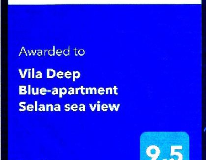 Agios Nikitas Apartment | Vila Deep Blue-apartment Selana sea view