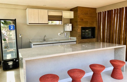 Itacimirim Apartment | Vilage walk in sand with natural pools near the condo!