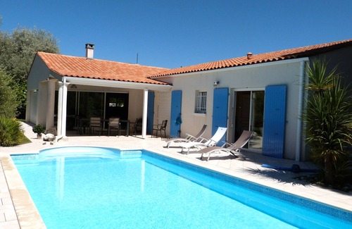 Saint-Trojan-les-Bains Villa | Villa, 165 m2, heated pool, large garden close to "Gatseau's Beach"