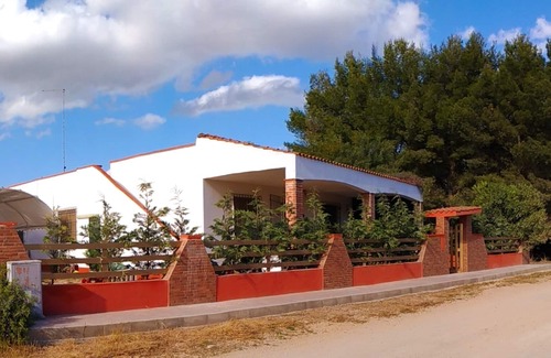 Torre Castiglione House | Villa, 400 meters from the sea, suitable for two families, 3 bedrooms 2 bathrooms, BBQ gazebo