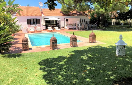 Alfa-Mar House | Villa -5 min walk from beach. 12 people. Big garden with private pool