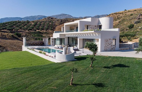 Agios Vasileios Villa | Villa 7 Seas - With Amazing View