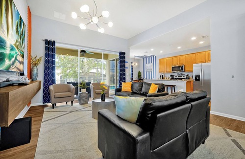 Windsor Hills House | Villa 7748 - Updated Home w/Arcade Rm! 3 mi from Disney, Pool Heat, BBQ & PS5
