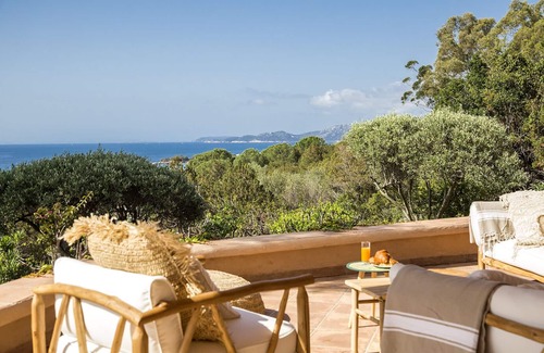 Hameau de Palombaggia Villa | Villa 8 people panoramic view of Palombaggia Beaches. Sea access on foot.