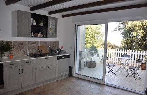 Saint-Martin-de-Londres Villa | Villa and private pool in the garrigue, terraces with panoramic views