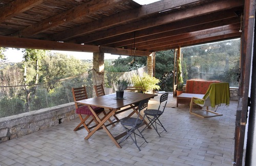 Saint-Martin-de-Londres Villa | Villa and private pool in the garrigue, terraces with panoramic views