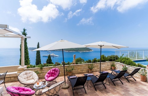 Municipality of Dubrovnik Villa | Villa Adrian - Six Bedroom Villa with Swimming pool and Sea View