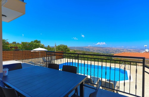 Meladeia Villa | Villa Aeria: Holiday Villa To Rent, Pool, Views, WiFi, A/C