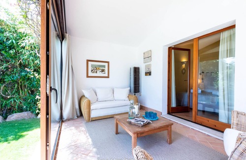 Chia Villa | Villa Ambra with private pool in Chia, just a stone throw from the finest beach