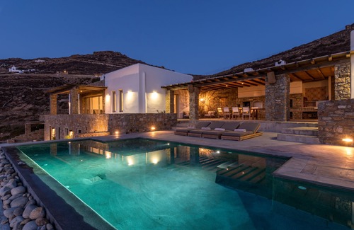 Ftelia House | Villa Amore NEW Luxury Property in Ftelia with Amazing Sea views & Heated pool