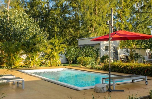 Belle Mare Villa | Villa Angelou - Sunlit Beach Getaway with Pool and WIFI