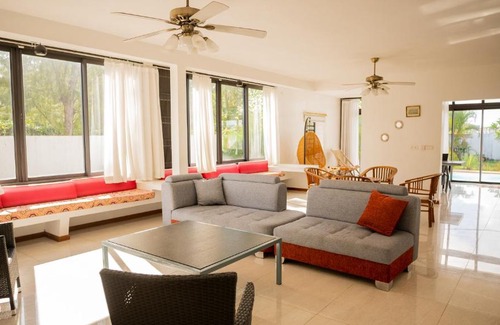 Belle Mare Villa | Villa Angelou - Sunlit Beach Getaway with Pool and WIFI