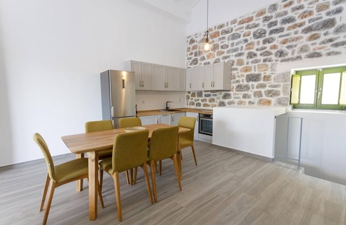 Limeni House | Villa ARIS with shared pool, exposed position over the sea, Peloponnese