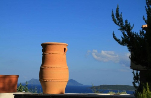 Sivota Villa | Villa Arkoudi - Enjoy panoramic ocean views from a serene mountain setting