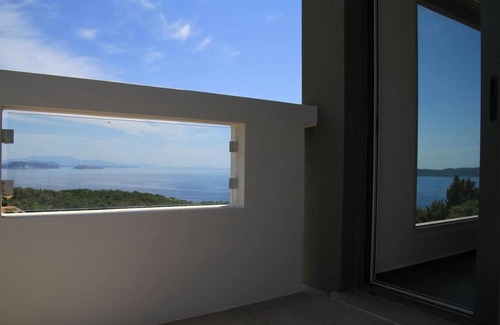 Sivota Villa | Villa Arkoudi - Enjoy panoramic ocean views from a serene mountain setting