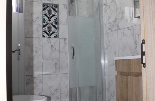 Yanik Villa | Villa ATLAS Isıtmalı Havuzlu, Korunaklı. Ateş Çukuru, Şömineli Müstakil Villa