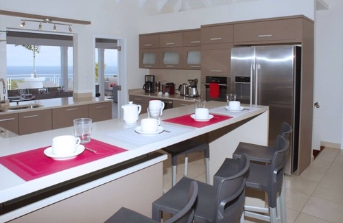 Grand Cul-de-Sac Villa | Villa Au Coeur du Rocher | Ocean View - Located in Wonderful Vitet with Private Pool