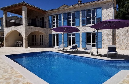 Ripenda Kosi House | Villa Aurinia - Quiet location with great sea views and large pool + whirlpool