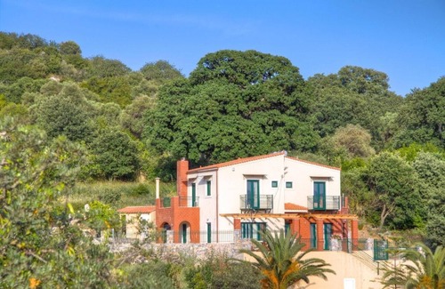 Kato Valsamonero Villa | Villa Balsam: Luxury villa with private swimming pool, garden, and barbeque.