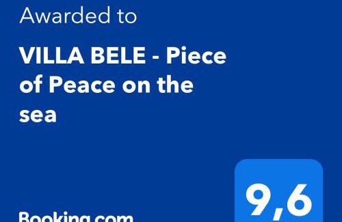 Prigradica Apartment | VILLA BELE - Piece of Peace on the sea