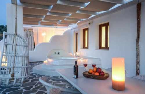 Glinado Villa | Villa Bella Vista 90M2 2Bedrms 2Bathrms Sea view from Tzacuzzi