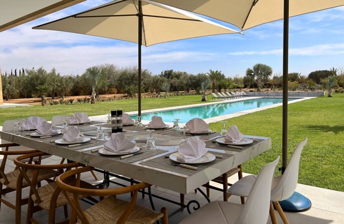 Annakhil Villa | Villa BELYA: Stylish Haven for 12 guests, Perfect for a stay in Marrakech!