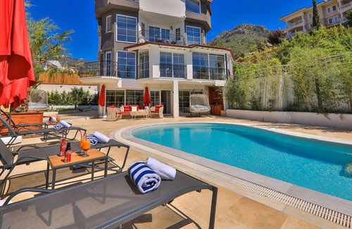 Oludeniz Villa | Villa Black Marlin 5 Star Luxury Heated Pool wifi BBQ