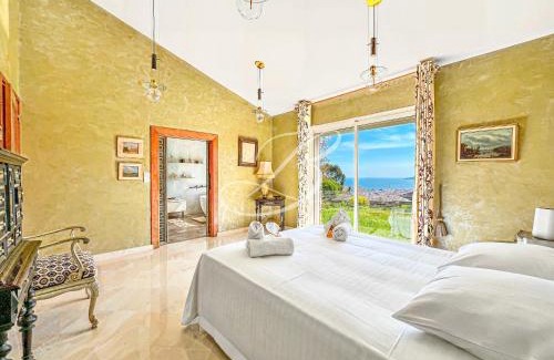 La Croix des Gardes Villa | Villa Bleu Rivage - Piscine Cannes Vue panoramique