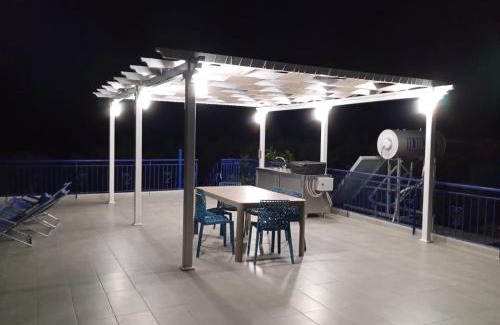 Aipeia Villa | VILLA BLUE COCOON - Chrani Messinia Peloponnese- Rooftop sea view 550 m from beach next to Kalamata Koroni Costa Navarino