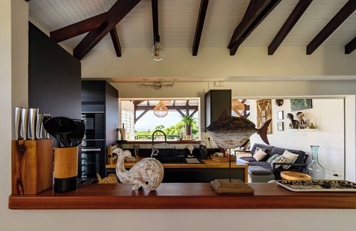 Grand-Bourg Villa | Villa Bwacajou 4-Star rated with private pool and view of the sea and Dominique