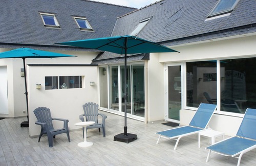 Kerherou Villa | Villa * by the sea in Southern Brittany with private indoor pool
