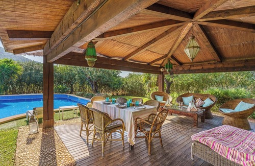 Andraitx Villa | Villa “Ca Ses Nines” with Mountain View, Pool, Wi-Fi, A/C, Terrace & Garden