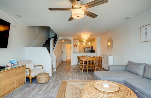 North Topsail Beach Condo | "Villa Capriani 317A" - Oceanfront Condo - Pool, Hot Tub, On-site Restaurant