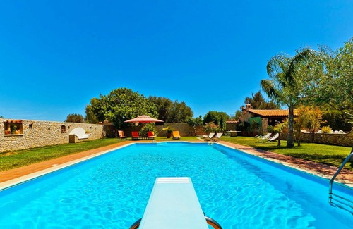 Cinisi Villa | Villa Carta, for large group with private pool and garden