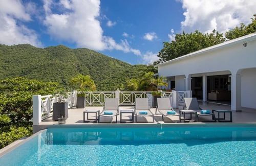 Anse Marcel Villa | Villa Casa Sand with beautiful views over Anse Marcel Bay