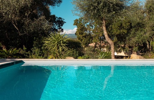 Sainte-Lucie-de-Porto-Vecchio Villa | Villa Casasou, Pinarello, heated swimming pool, beach 800 m, mountain view, air conditioning