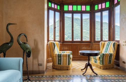 Sulzano Villa | Villa Cecilia - luxurious and elegant liberty lake-front villa