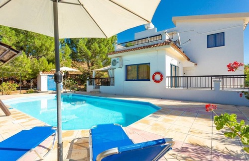 Polis Villa | Villa Charoula Ena: Large Private Pool, A/C, WiFi