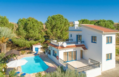 Polis Villa | Villa Charoula Ena: Large Private Pool, A/C, WiFi