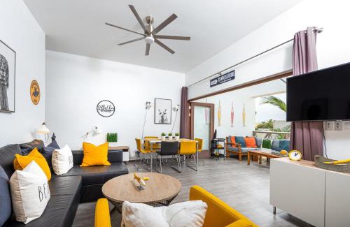 Belnem House | Villa Chica 3 min to Beach, Diving & Restaurants with Pool and private Garden 10 min to Windsurfing & Kitesurfing