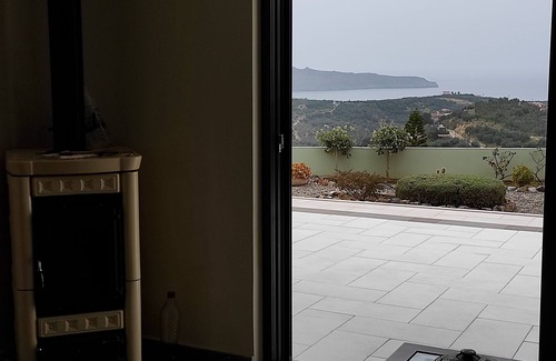Stalos Villa | Villa Chloe - Amazing view Villa with swimming pool