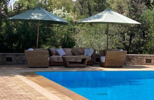 Kosta Villa | Villa Chloris in Costa, view Sepses island