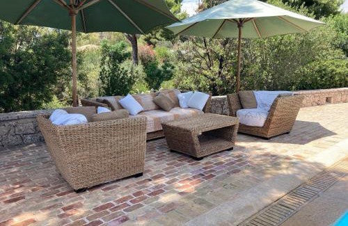 Kosta Villa | Villa Chloris in Costa, view Sepses island