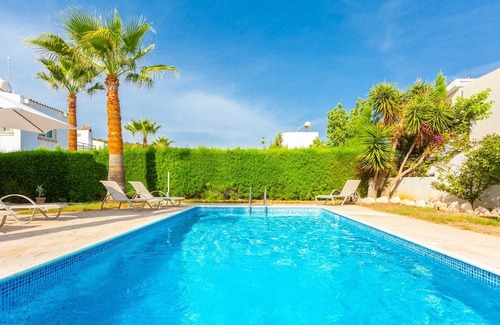 Latchi Villa | Villa Cleopatra: Large Private Pool, Walk to Beach, A/C, WiFi