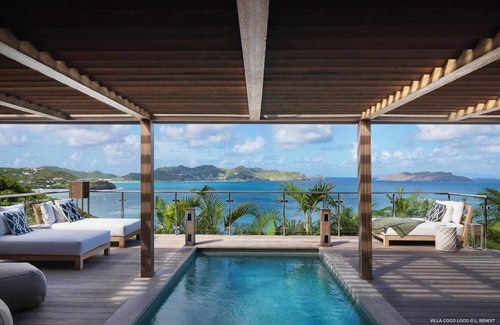 Petit Cul De Sac Beach Villa | Villa Coco Loco | Ocean View - Located in Tropical Pointe Milou with Private Pool